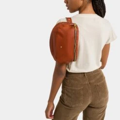 Sac Banane Zippé En Cuir LA GRANDE LILI