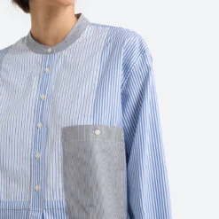 Soeur Chemise Ample, Col Mao, Manches Longues SEVILLE 6 Soeur Chemise Ample, Col Mao, Manches Longues SEVILLE -Soeur 05c48ac0ed581a5a1977507fafbf116f