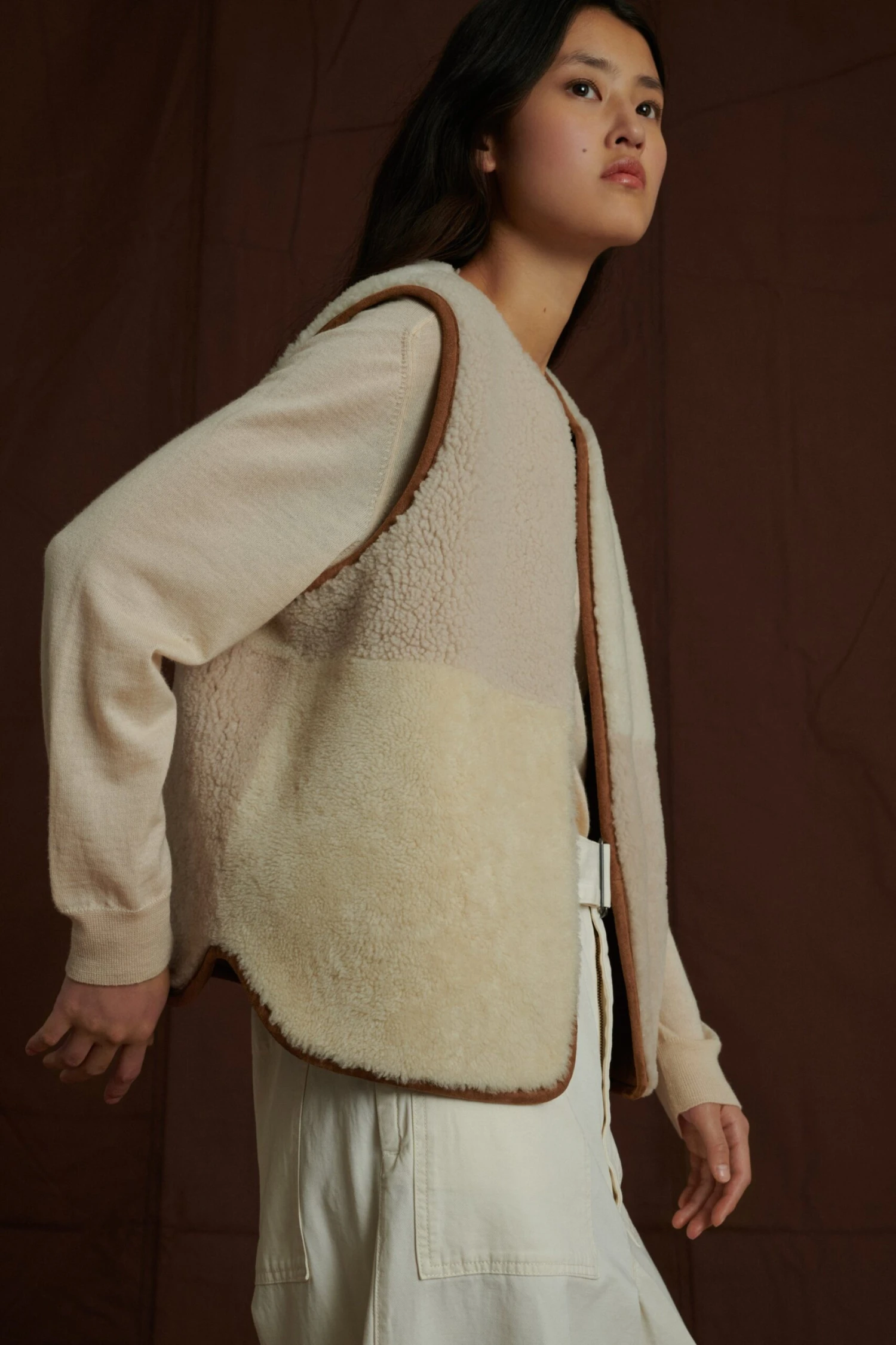 Soeur GILET RÉVERSIBLE SANS MANCHES VINH 1 Soeur GILET RÉVERSIBLE SANS MANCHES VINH