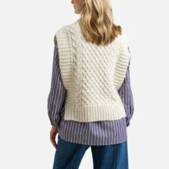 Soeur Pull Col Rond Sans Manches Maille Tricot VEGAS 7 Soeur Pull Col Rond Sans Manches Maille Tricot VEGAS -Soeur 198e8d3213ffe60b9508d4b60c064dc0