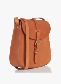 LE SAB - Mini Besace à Boucle En Cuir | Marron -Soeur 2174165