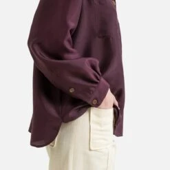 Soeur Blouse Boutonnée En Soie, Manches Longues LAURE -Soeur 27762b4543ecc18559636be13d958f01