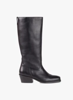 Soeur BERGAM - Bottes à Talon En Cuir | Noir -Soeur 3025963