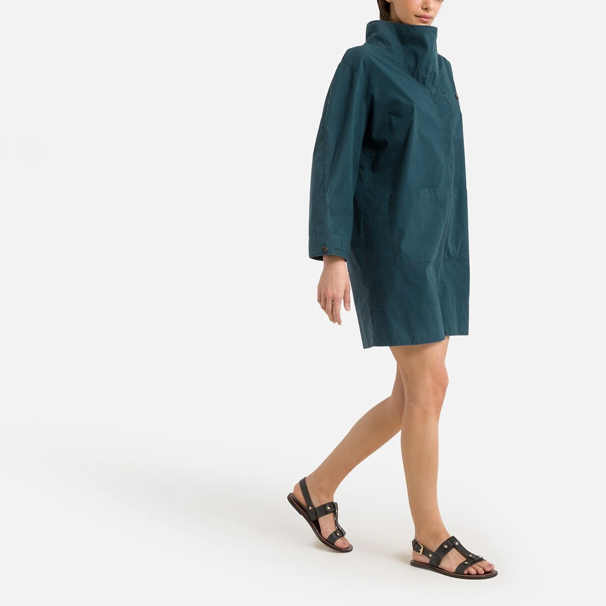 Soeur Robe Droite Ample, Manches Longues ULSAN 2 Soeur Robe Droite Ample, Manches Longues ULSAN – Image 2