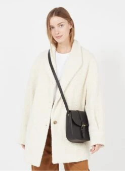 LE SAB MEDIUM - Sac Bandoulière En Cuir | Noir -Soeur 3128160
