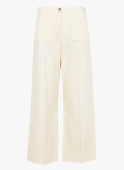 Soeur HARRY - Pantalon Large Taille Haute En Twill De Coton | Beige 12 Soeur HARRY - Pantalon Large Taille Haute En Twill De Coton | Beige -Soeur 3320987