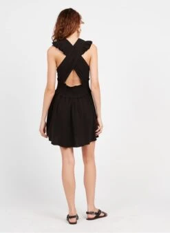 Soeur Sandales Plates En Cuir | Noir -Soeur 3461216