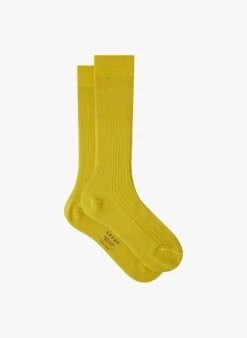 Soeur LOLITA - Chaussettes Mi-hautes En Coton | Jaune
