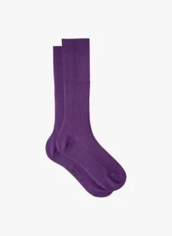 Soeur LOLITA - Chaussettes Mi-hautes En Coton | Violet