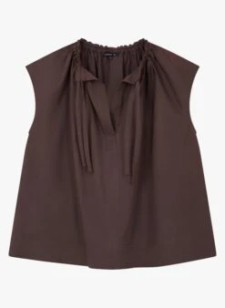 Soeur TANGER - Top En Popeline De Coton | Gris 7 Soeur TANGER - Top En Popeline De Coton | Gris -Soeur 3985011