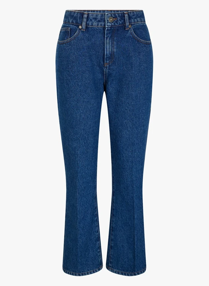 Soeur FRANCISCO - Jean Flare En Coton | Jean Délavé 4 Soeur FRANCISCO - Jean Flare En Coton | Jean Délavé – Image 4