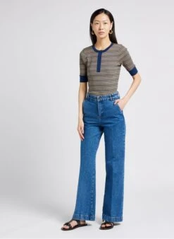 Soeur CALIFORNIA - Jean Boot-cut En Coton | Jean Délavé -Soeur 4009692 1