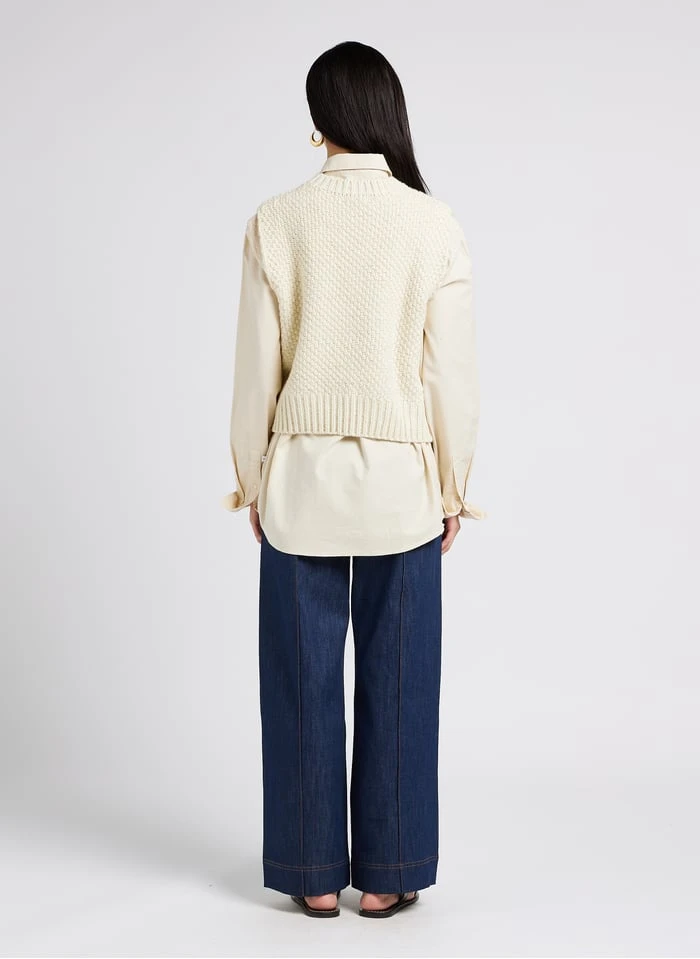 Soeur HARRY - Jean Large En Coton Mélangé | Jean Brut 6 Soeur HARRY - Jean Large En Coton Mélangé | Jean Brut – Image 6