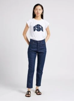 Soeur VALENTINA - Tee-shirt Col Rond Sérigraphié En Coton Mélangé | Blanc -Soeur 4009805 1