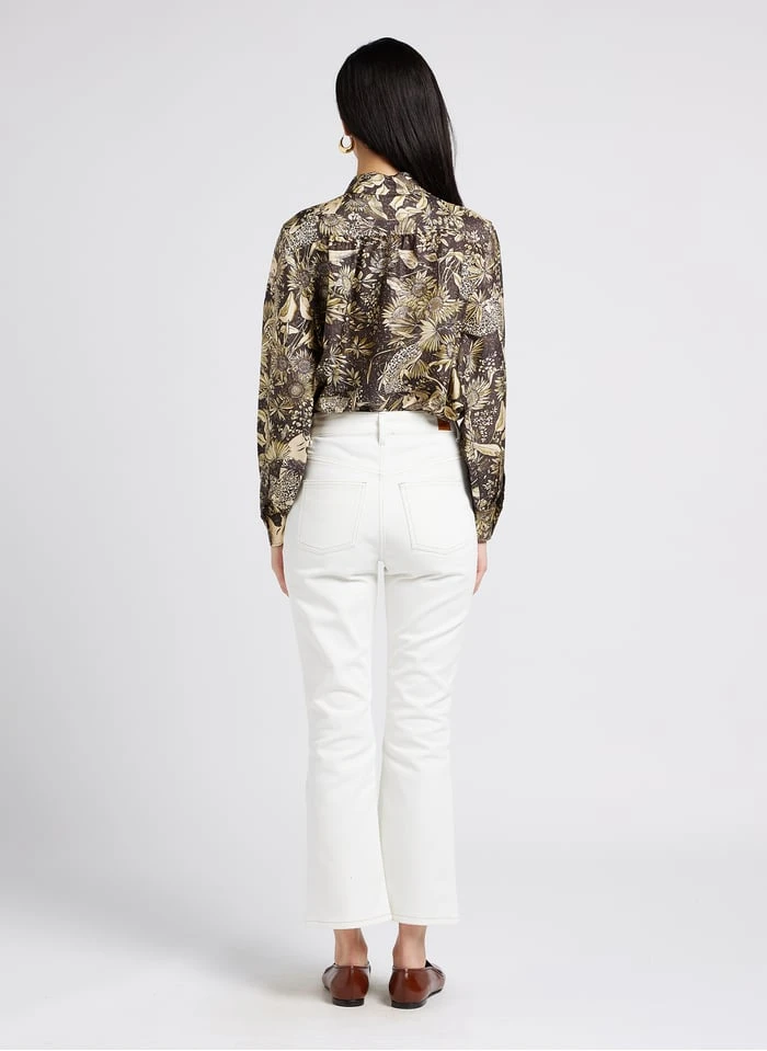 Soeur LUCRECE - Chemise En Doupion De Soie Imprimée | Multicolore 5 Soeur LUCRECE - Chemise En Doupion De Soie Imprimée | Multicolore – Image 5