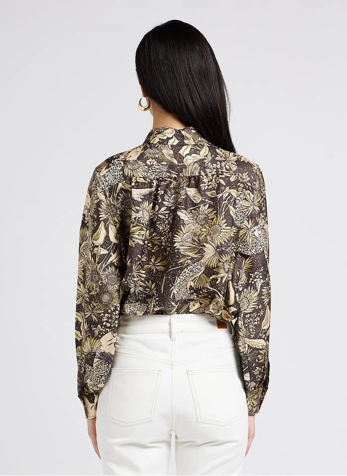 Soeur LUCRECE - Chemise En Doupion De Soie Imprimée | Multicolore 2 Soeur LUCRECE - Chemise En Doupion De Soie Imprimée | Multicolore – Image 2