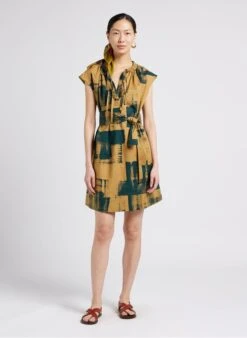 Soeur TELLA - Robe Courte En Popeline De Coton Imprimé | Multicolore -Soeur 4009854