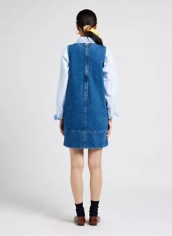 Soeur MITSOUKO - Robe Courte En Coton Denim | Jean Délavé 11 Soeur MITSOUKO - Robe Courte En Coton Denim | Jean Délavé -Soeur 4009875