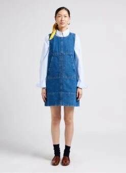 Soeur MITSOUKO - Robe Courte En Coton Denim | Jean Délavé 10 Soeur MITSOUKO - Robe Courte En Coton Denim | Jean Délavé -Soeur 4009876