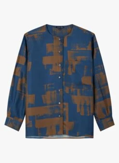 Soeur THALIE - Chemise En Twill De Soie Imprimée | Multicolore -Soeur 4018305