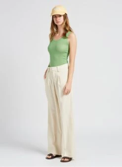 Soeur UPTOWN - Mules Plates En Cuir | Marron -Soeur 4023821