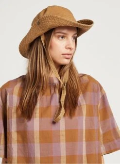 Soeur TONY - Chapeau Bob En Coton Et Lin | Marron -Soeur 4027896