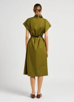 Soeur MARTINIQUE - Robe Midi En Popeline De Coton | Vert 11 Soeur MARTINIQUE - Robe Midi En Popeline De Coton | Vert -Soeur 4043815