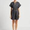 Soeur TAHARA - Robe Courte En Chambray | Jean Brut