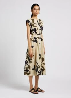 Soeur ULTIME - Robe Midi En Coton Imprimé | Multicolore -Soeur 4043907