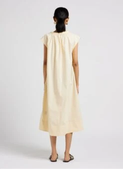 Soeur TAMARIS - Robe Midi En Popeline De Coton | Beige -Soeur 4043908