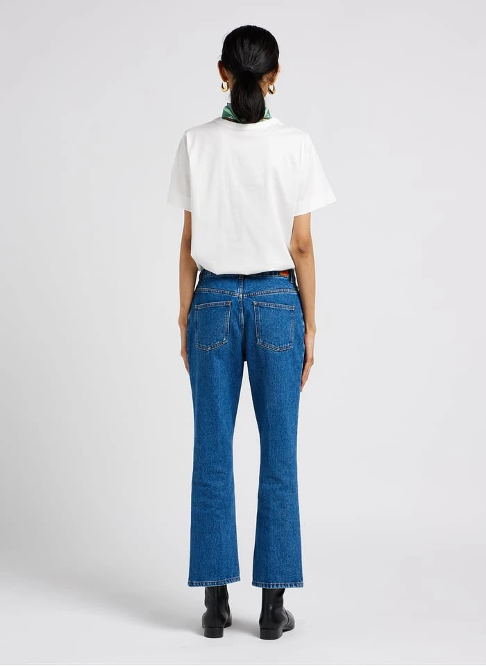 Soeur FRANCISCO - Jean Flare En Coton | Jean Délavé 6 Soeur FRANCISCO - Jean Flare En Coton | Jean Délavé – Image 6