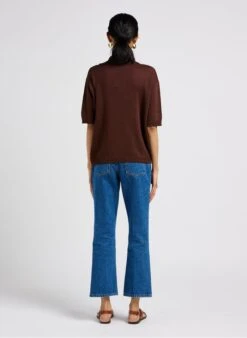 Soeur TILOUP - Pull Torsadé En Lin Et Coton | Marron -Soeur 4044058