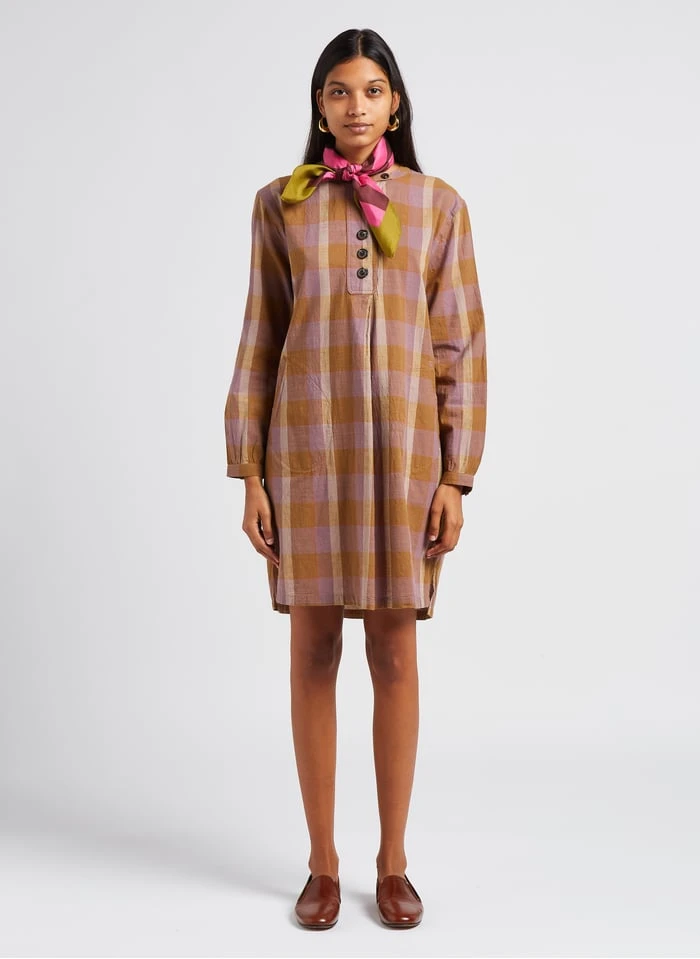 Soeur ONAGRE - Robe Courte En Coton Imprimé | Multicolore 1 Soeur ONAGRE - Robe Courte En Coton Imprimé | Multicolore