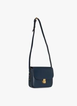 Soeur BELLISSIMA MAXI - Sac Bandoulière En Cuir Glacé | Bleu 6 Soeur BELLISSIMA MAXI - Sac Bandoulière En Cuir Glacé | Bleu -Soeur 4047839