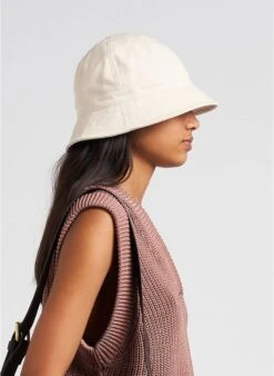 Soeur POTTI - Chapeau Rond En Coton | Beige