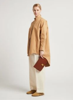 Soeur PALOMA - Pochette En Cuir Glacé | Marron -Soeur 4065660