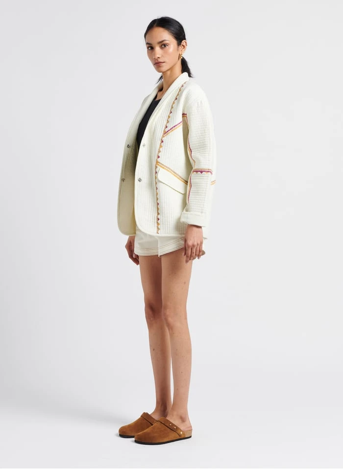 Soeur SLEEPY - Sabots Plats En Cuir | Blanc 8 Soeur SLEEPY - Sabots Plats En Cuir | Blanc – Image 8