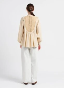 Soeur TULSA - Sandales Plates En Cuir Velours | Blanc 21 Soeur TULSA - Sandales Plates En Cuir Velours | Blanc -Soeur 4085327