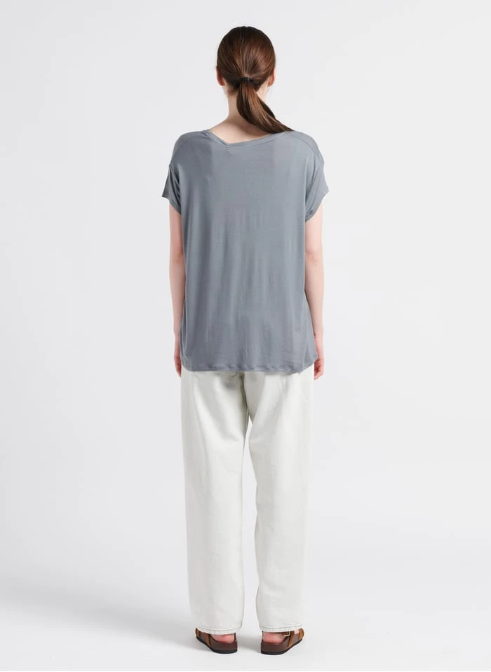 Soeur TULSA - Sandales Plates En Cuir Velours | Blanc 6 Soeur TULSA - Sandales Plates En Cuir Velours | Blanc – Image 6