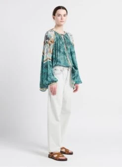 Soeur TULSA - Sandales Plates En Cuir Velours | Blanc 24 Soeur TULSA - Sandales Plates En Cuir Velours | Blanc -Soeur 4085336