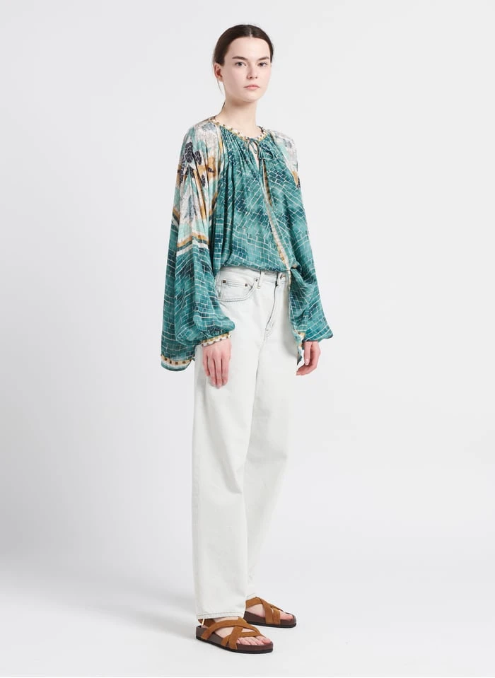 Soeur TULSA - Sandales Plates En Cuir Velours | Blanc 7 Soeur TULSA - Sandales Plates En Cuir Velours | Blanc – Image 7