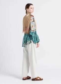 Soeur TULSA - Sandales Plates En Cuir Velours | Blanc 27 Soeur TULSA - Sandales Plates En Cuir Velours | Blanc -Soeur 4085339