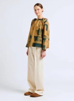 Soeur UKI - Blouse En Popeline De Coton Imprimée | Multicolore -Soeur 4092322 1