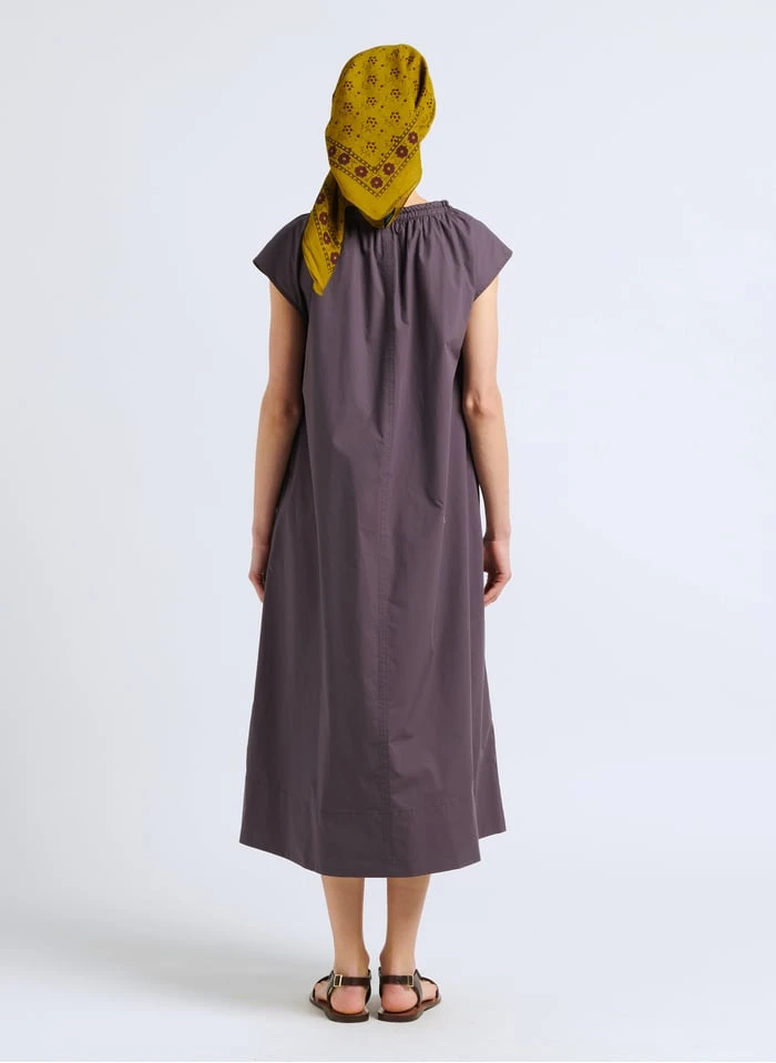 Soeur TAMARIS - Robe Midi En Popeline De Coton | Gris 5 Soeur TAMARIS - Robe Midi En Popeline De Coton | Gris – Image 5