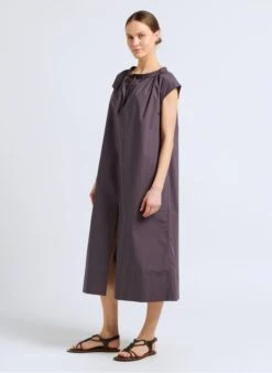 Soeur TAMARIS - Robe Midi En Popeline De Coton | Gris 8 Soeur TAMARIS - Robe Midi En Popeline De Coton | Gris -Soeur 4092367