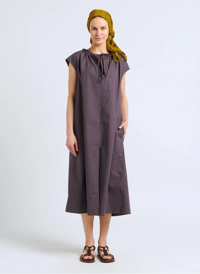 Soeur TAMARIS - Robe Midi En Popeline De Coton | Gris 1 Soeur TAMARIS - Robe Midi En Popeline De Coton | Gris