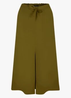 Soeur TERESA - Jupe Longue En Popeline De Coton | Vert -Soeur 4121893