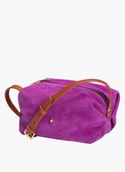 LE MINI SOHNA - Sac Bandoulière En Cuir | Violet -Soeur 4132296
