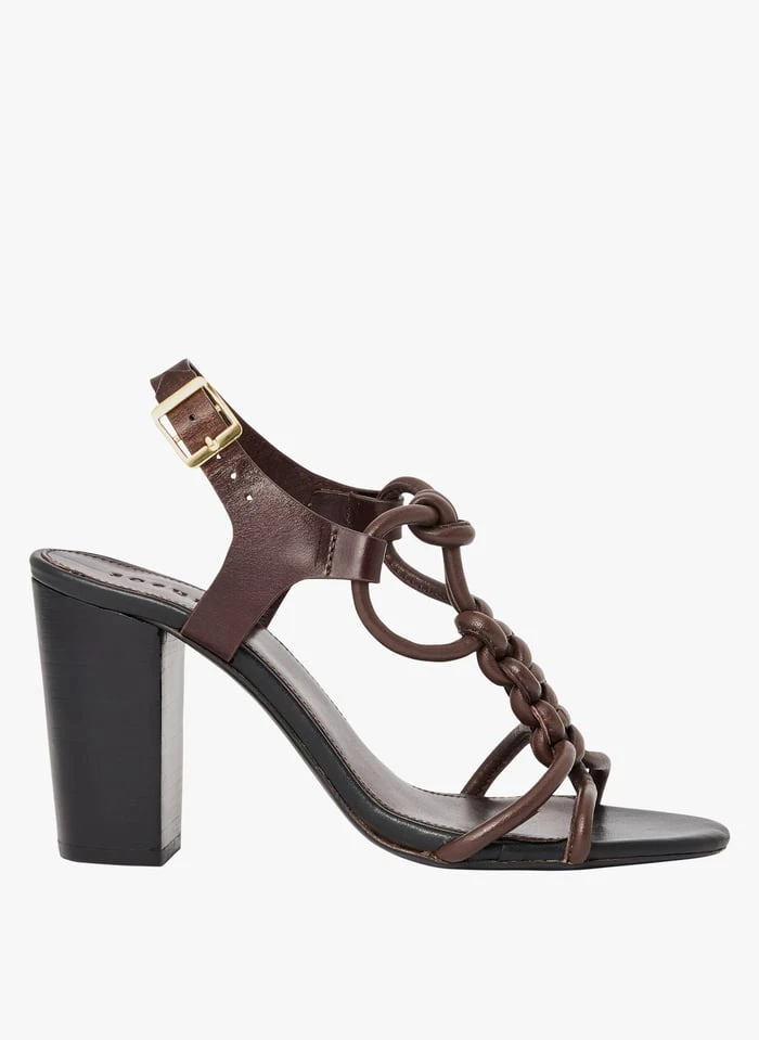 Soeur TANYA - Sandales à Talons En Cuir | Marron 1 Soeur TANYA - Sandales à Talons En Cuir | Marron