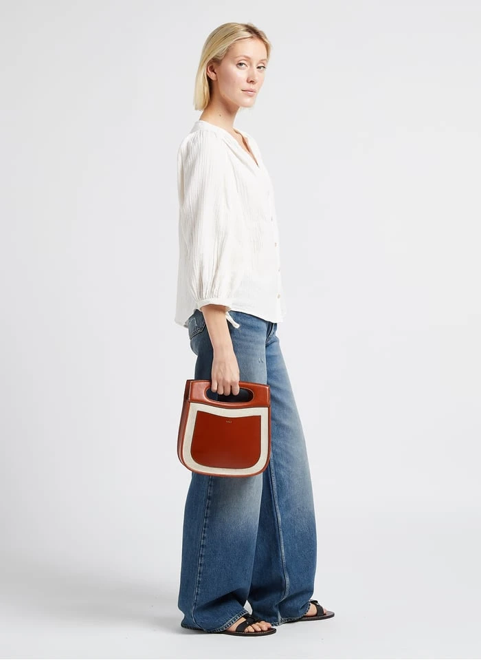 Soeur CHERI - Sac Bandoulière Bi Matière | Multicolore 4 Soeur CHERI - Sac Bandoulière Bi Matière | Multicolore – Image 4